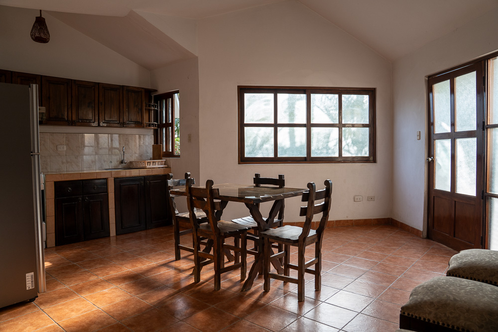 Comedor del bungalow
